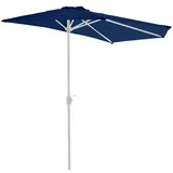 VCM Sonnenschirm halbrund Blau