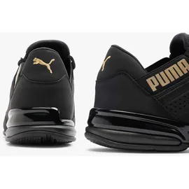 Puma Enzin Sl V2 Straßen-Laufschuh, Team Gold Schwarz, 42 EU