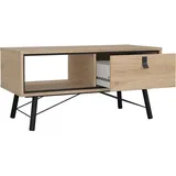 VCM Ebuy24, Couchtisch 1 Schublade Eiche Dekor.