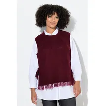 Angel Of Style by Happy Size Angel of Style Pullunder in dunkel weinrot | 50-52