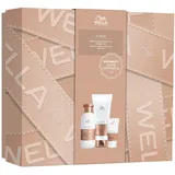 Wella Fusion Geschenkset – Professionelle Haarpflege für geschädigtes Haar von Wella Professionals – Shampoo + Conditioner + Haarmaske (250 + 200 + 75