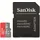 SanDisk Ultra microSD + SD-Adapter UHS-I U1 A1 100 MB/s 128 GB