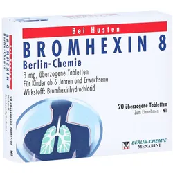 Bromhexin 8 Berlin Chemie 20 St