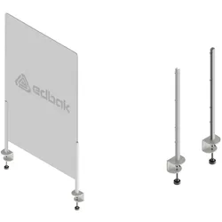 Edbak ProScreen Acrylglas Kassenbereich Schutzscheibe S, Tischklemme