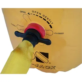 Berger & Schröter Wagenheber Kunststoff 60 cm gelb/schwarz