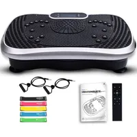 WeightWorld Vibrationsplatte - 99 Intensitätsstufen - 5 Trainingsprogramme