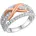 ZEEme Silber 925 zweifarbig mit Unendlichkeits-Motiv
