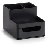 Zeller Schreibtisch-Organizer schwarz 4 St.