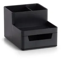 Zeller Schreibtisch-Organizer schwarz 4 St.