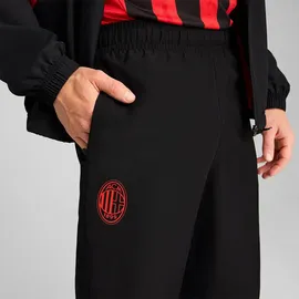 Puma A.C. Milan - ftblARCHIVE Hose, Fußball- und Trainingshose, Sportshorts, offizielles Produkt, Erwachsene, Schwarz, L