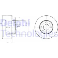 Delphi Bremsscheibe BG2313