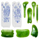Akupressursocken für Füße, 2 Stück, 7 Massagestab, Akupressursocken für Frauen, Akupunkturpunktkarte, Akupressursockenüberzug