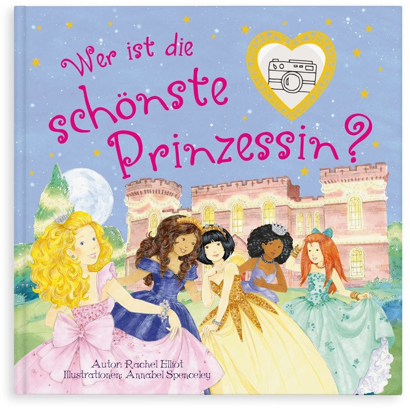 Personalisiertes Kinderbuch - Wer ist die schönste Prinzessin?