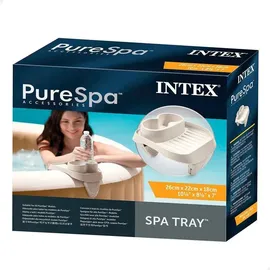 Intex PureSpa Getränkehalter 26 x 22 x 18 cm weiß