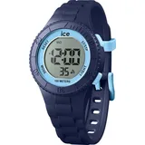 ICE-Watch Ice Digit Duo 36 mm Plastikgehäuse Blau Plastikarmband Blau S