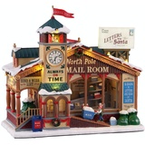 Lemax - North Pole Mail room with 4.5v adaptor Weihnachtshaus