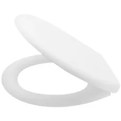 Aloni WC Sitz Toilettendeckel mit Softclose Absenkautomatik Weiß