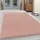 Ayyildiz Ata Kurzflorteppich 80 x 250 cm rosa