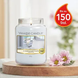 Yankee Candle A Calm & Quiet Place große Kerze 623 g