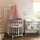Waldin Babybett OWAL Kinderbett 7in1 mit Matratze, mitwachsendes Kinder-Bett