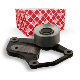 FEBI BILSTEIN 05082 Umlenkrolle mit Halter für Keilrippenriemen, 1 Stück