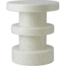 Normann Copenhagen Hocker Bit Stack Kunststoff 42 x 42 x 42 cm Weiß