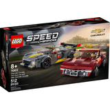 LEGO Speed Champions Chevrolet Corvette C8.R & 1968 Chevrolet Corvette 76903