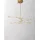 Nova Luce Raccio 1-flg. Ø 81 cm Metall gold