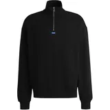 HUGO BOSS Neeler 10249110 Blue Halbreißverschluss-sweatshirt Black M