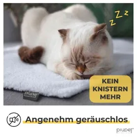 PiuPet PiuPet® Selbstheizende Katzendecke beige