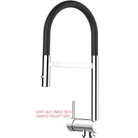 VIZIO Wasserhahn Vorfenster Einhebelmischer Schwarz