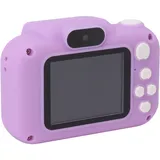 Sofortbildkamera für Kinder, Kinder-Digitalkamera mit 32G-Karte, Hochauflösendem Doppelobjektiv, 1080P, 8-fachem Zoom, Wiederaufladbar über USB, für Reisen zu Hause (Lila)