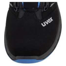 Uvex Halbschuh schwarz/blau uvex 2 trend, S1P BOA, EU-Schuhgröße: 40