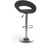 Actona Barhocker 56 x 82-103 x 50 cm Schwarz