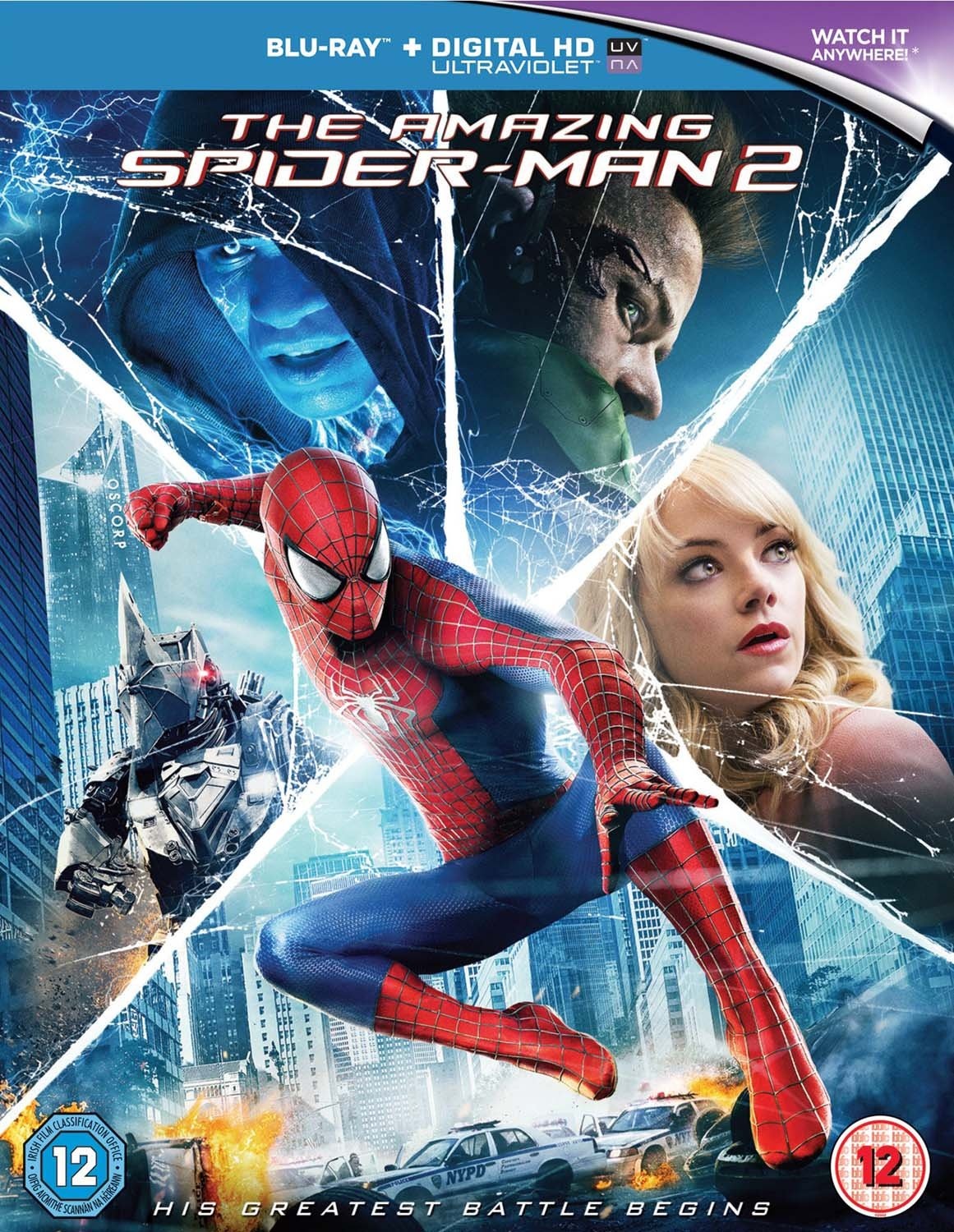 The Amazing Spider-Man 2 [Blu-ray] [UK Import]