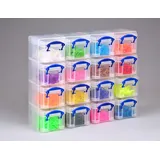 Really Useful Box - Archivbox - 16 Fächer - klar