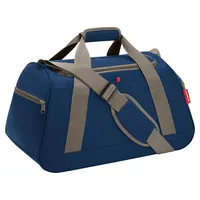 Reisenthel Sporttasche 35 Liter ACTIVITYBAG DARKBLUE, 54 x 33 cm - Dunkelblau Grau Polyester - wasserabweisend - verstellbarer Schultergurt