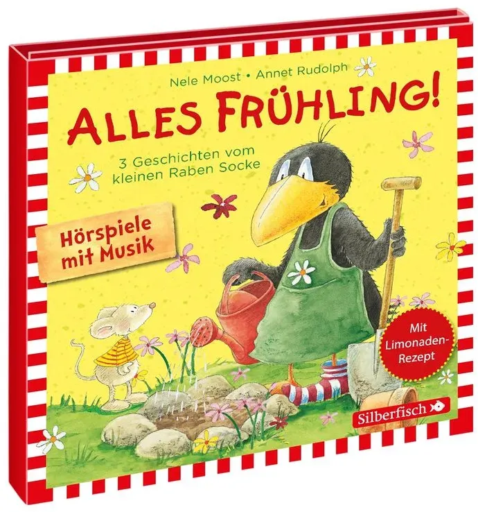 Der Kleine Rabe Socke: Alles Frühling!: Alles Freunde!  Alles Wächst!  Alles Gefärbt - Nele Moost (Hörbuch)