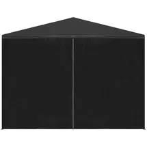 vidaXL Partezelt 3 x 6 m inkl. 6 Seitenteile Anthrazit
