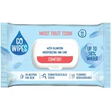 GOWIPES Comfort Feuchtes Toilettenpapier/ 98% Wasser/dermatologisch getestet/pH-neutral/biologisch abbaubar/ 44 Stück/Flip-Top/hypoallergen/für Kinder und Erwachsene