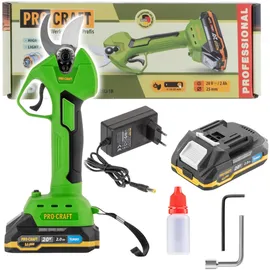 PROCRAFT ES25Li Akku Astschere inkl. 1 x 2,0 Ah
