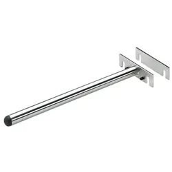 Regalbod.träger-Aufnahme, mit Neigungsausgleich, 9131119, verd.Mont., St grau vz - grau