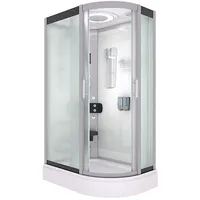 AcquaVapore Duschkabine Komplettdusche Fertigdusche Dusche D60-70M0R 80x120 cm ohne 2k Scheiben Versiegelung