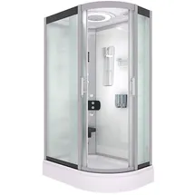 AcquaVapore Duschkabine Komplettdusche Fertigdusche Dusche D60-70M0R 80x120 cm ohne 2k Scheiben Versiegelung