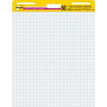 Post-it Post-it® Flipchart-Papier Super Sticky Meeting Chart kariert 63,5 x 77,5 cm, 30 Blatt, 2 Blöcke