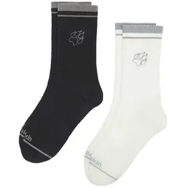 Jack Wolfskin Lange Socken Black/White 41-43