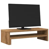 VidaXL Monitorständer Artisan-Eiche 54x22x15 cm Holzwerkstoff