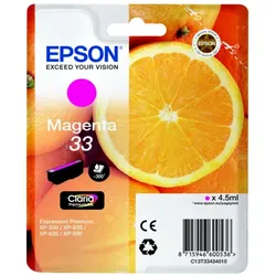 Original Epson C13T33434012 / 33 Tintenpatrone magenta