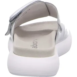 Gabor Pantoletten, für Damen in unifarben uni S24-0034723 / Silber - 40