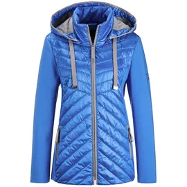 GOLDNER Steppjacke mit abnehmbarer Kapuze", in blau, | Gr.: 38,